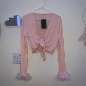 Fashion nova pink top